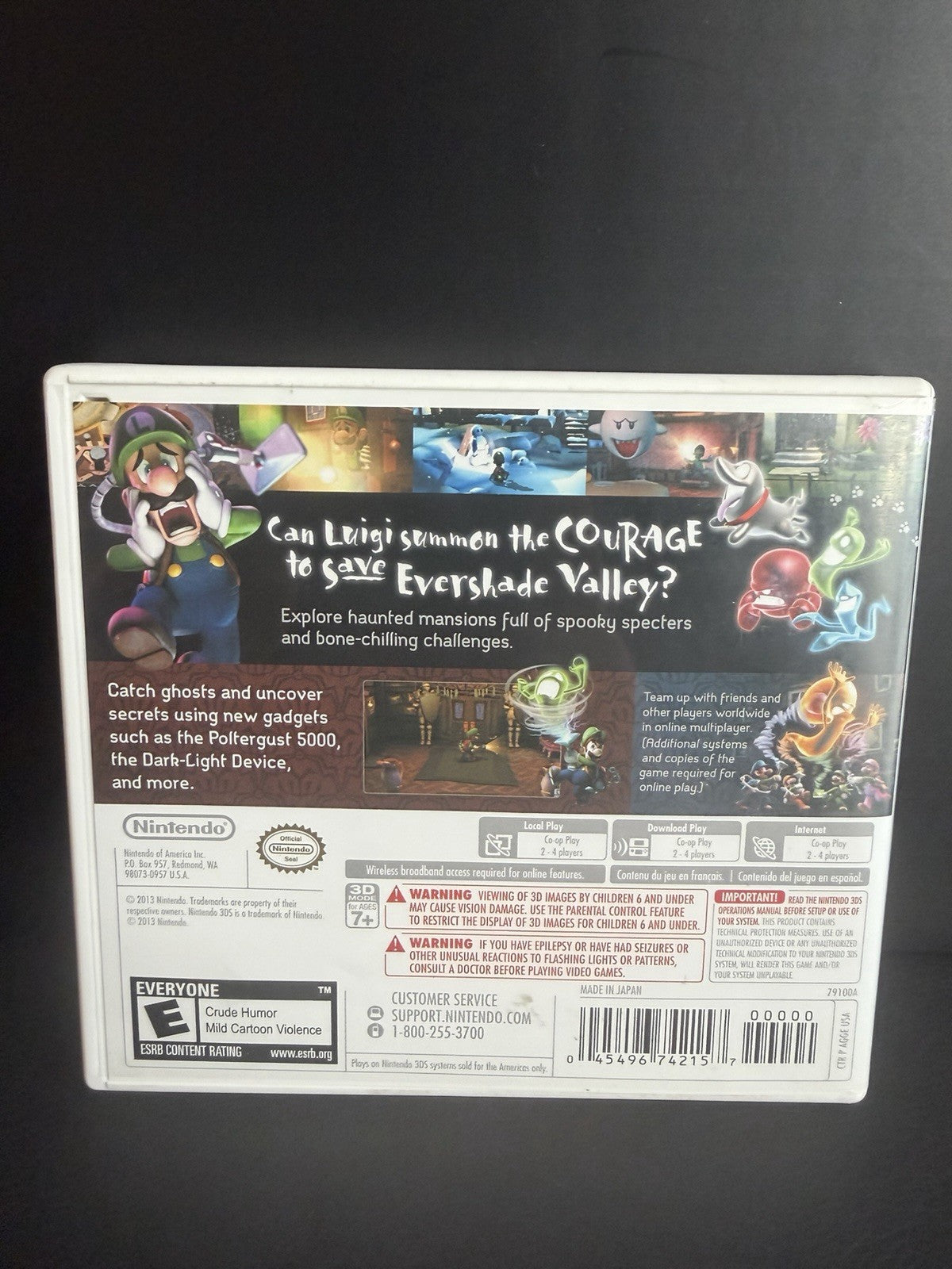 Luigi's Mansion: Dark Moon (3DS, 2013)