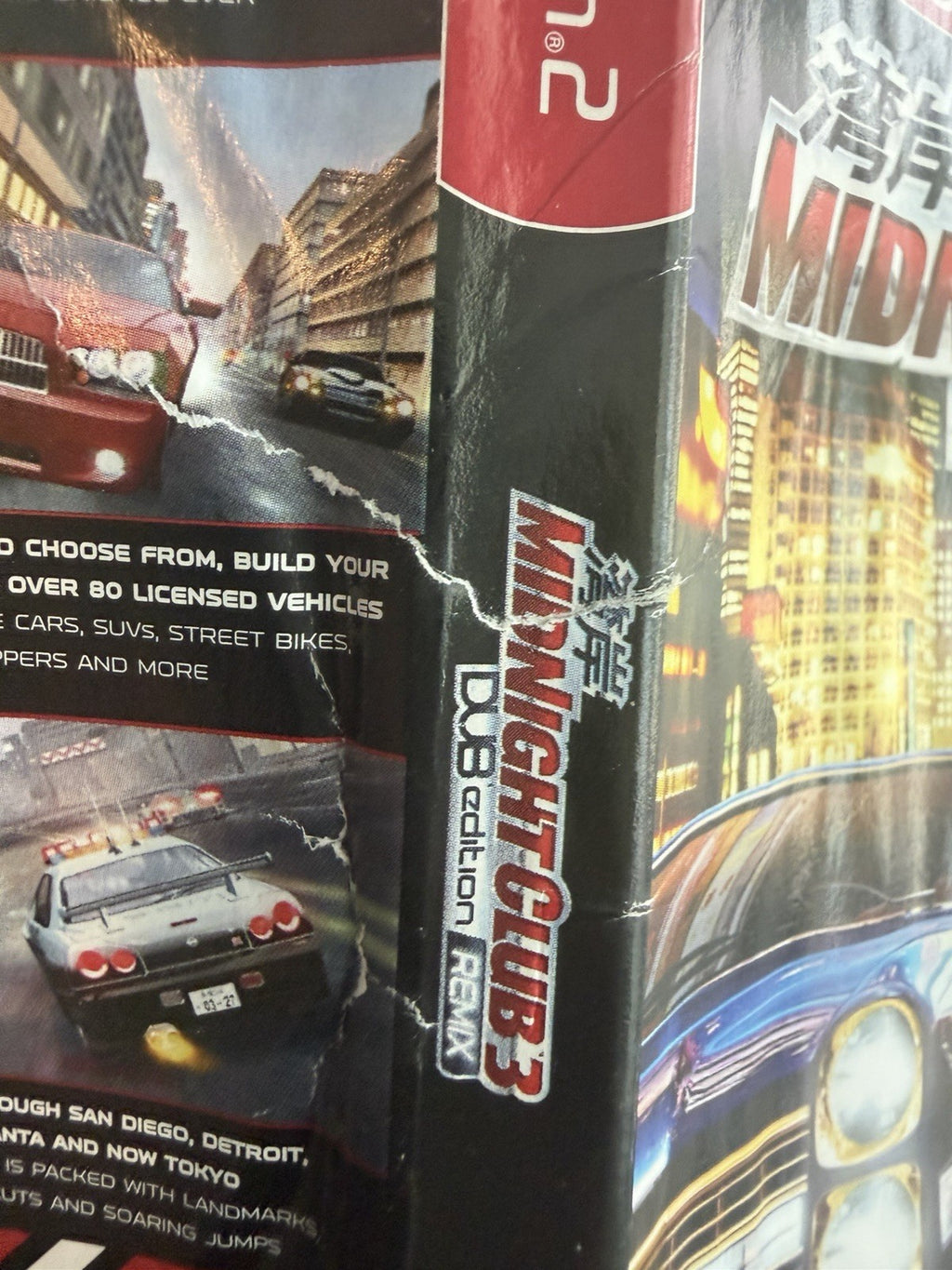 Midnight Club 3: DUB Edition - Remix Greatest Hits (Sony PlayStation 2, 2006)