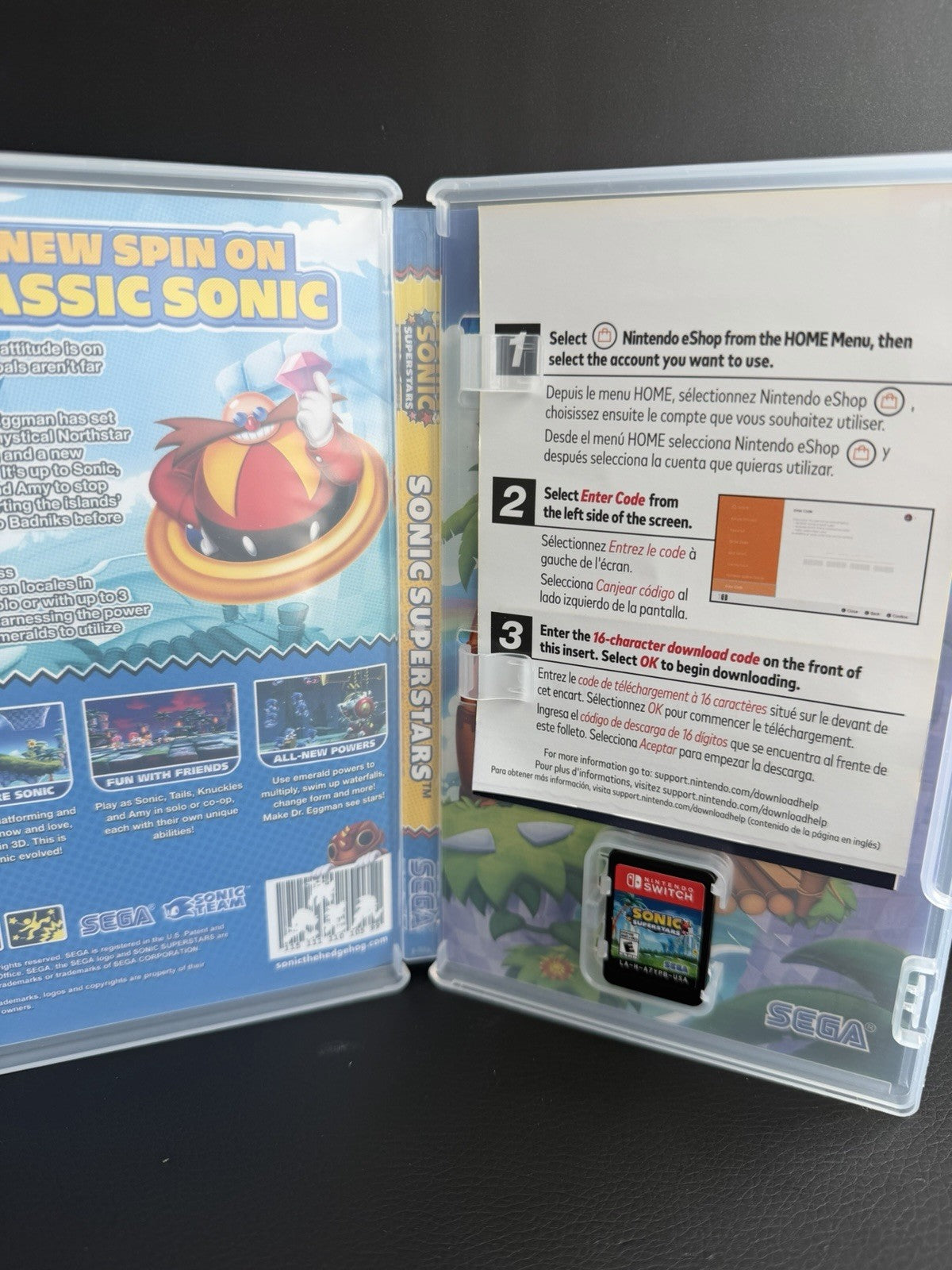 Sonic Superstars  (Nintendo Switch)