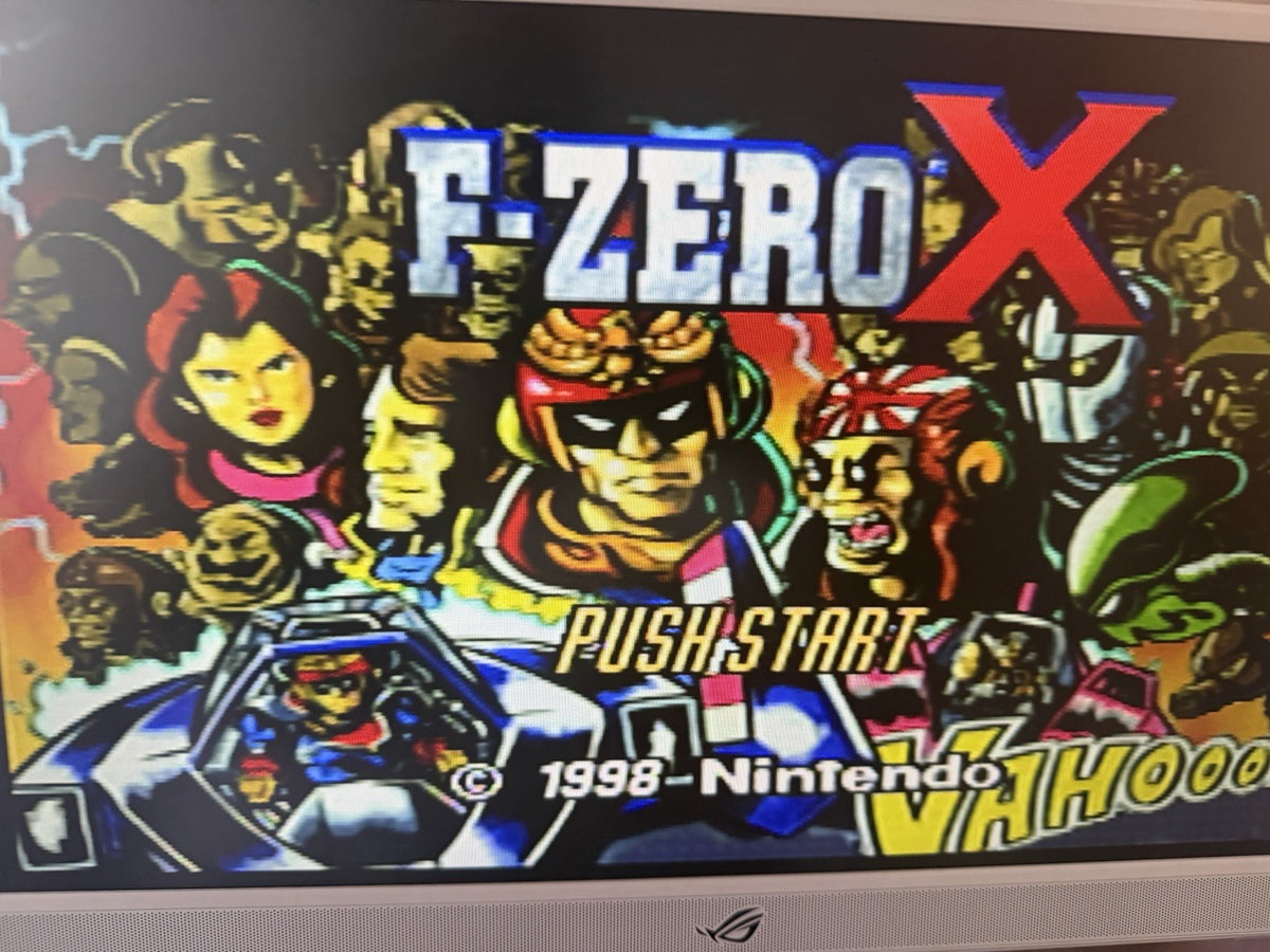 F-Zero X (Nintendo 64, 1998)