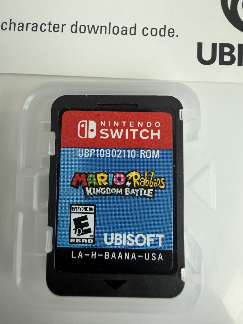Mario + Rabbids Kingdom Battle (Nintendo Switch) *Tested*