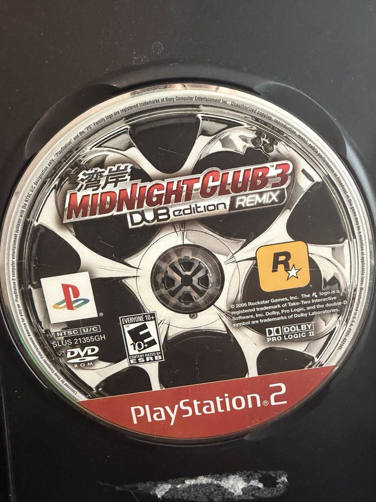Midnight Club 3: DUB Edition - Remix Greatest Hits (Sony PlayStation 2, 2006)