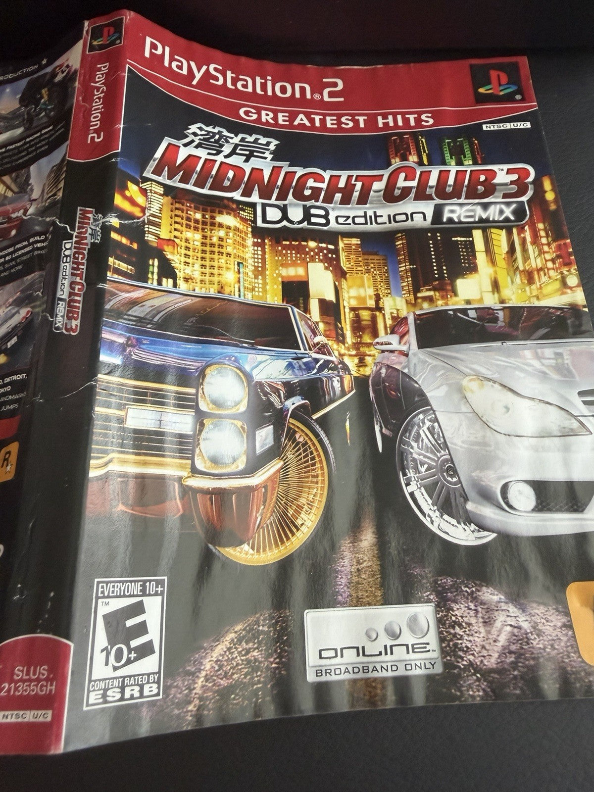 Midnight Club 3: DUB Edition - Remix Greatest Hits (Sony PlayStation 2, 2006)
