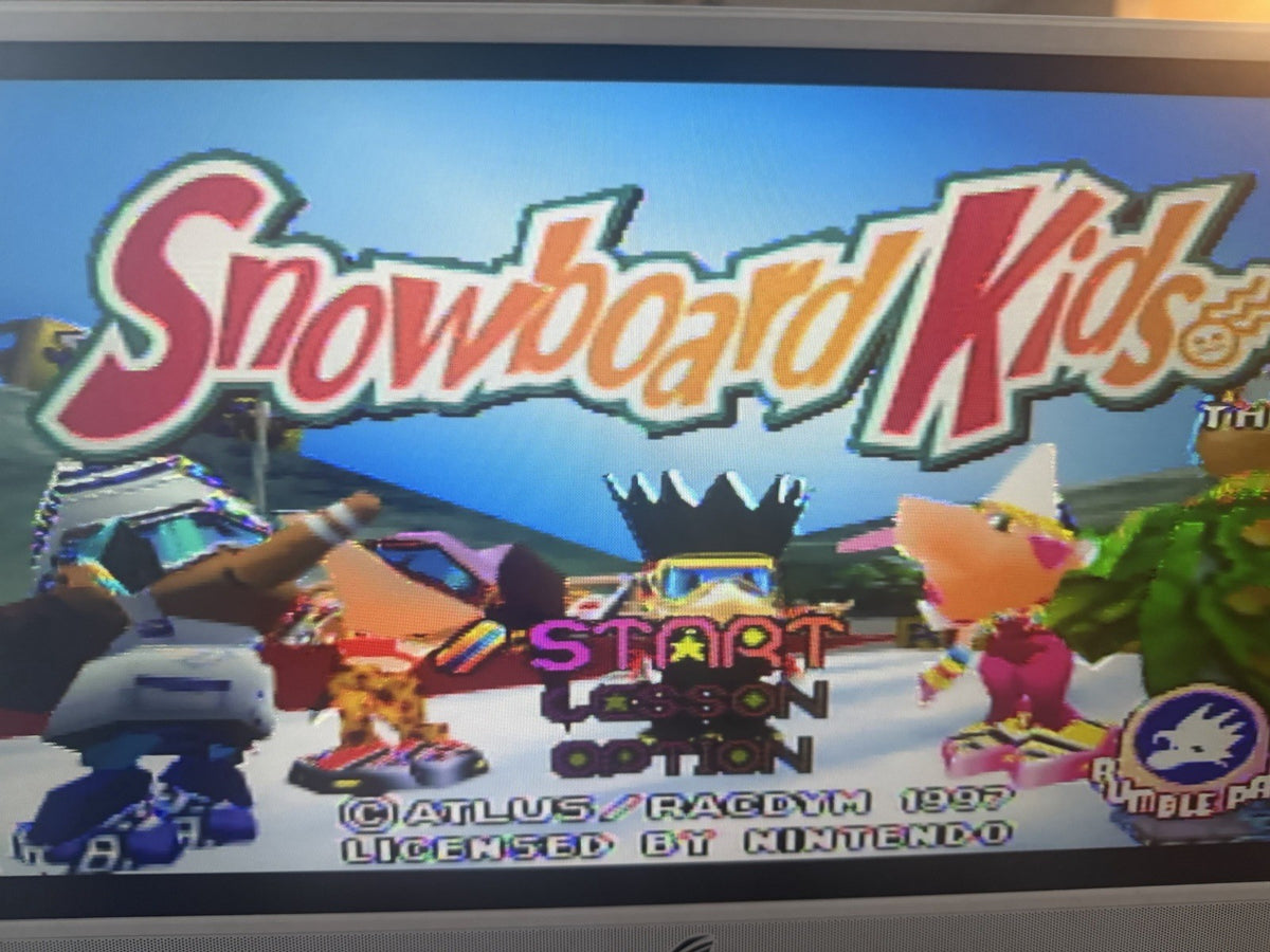Snowboard Kids (Nintendo 64, 1997)