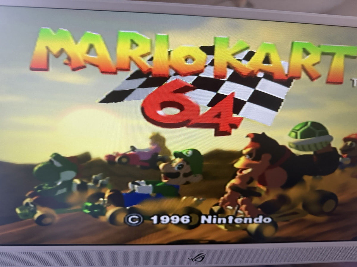 Mario Kart 64 (Nintendo 64, 1997)