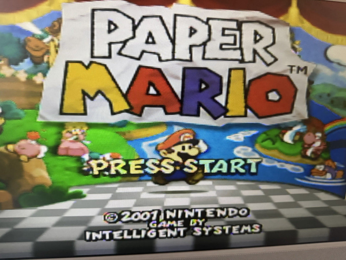Paper Mario (Nintendo 64, 2001)